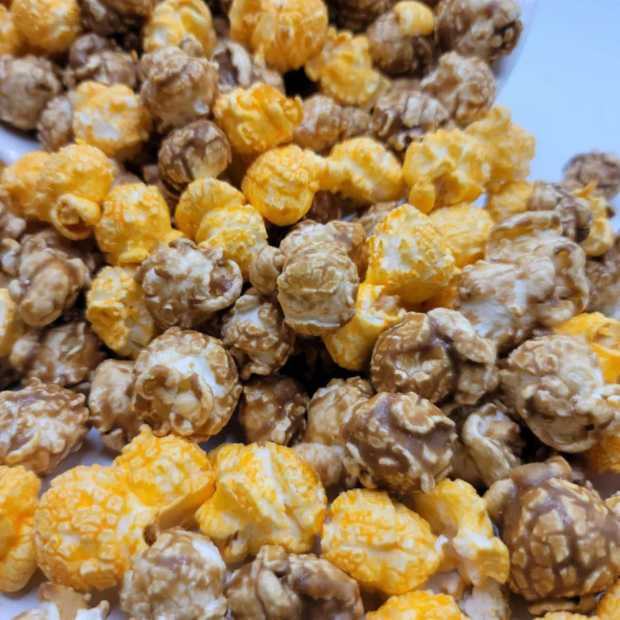 Caramel and Cheese Popcorn