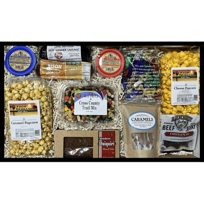 Halftime Treats and Snacks Gift Box | Christmas Gift Box | Gourmet Nebraska Gift Box | Shipping Included
