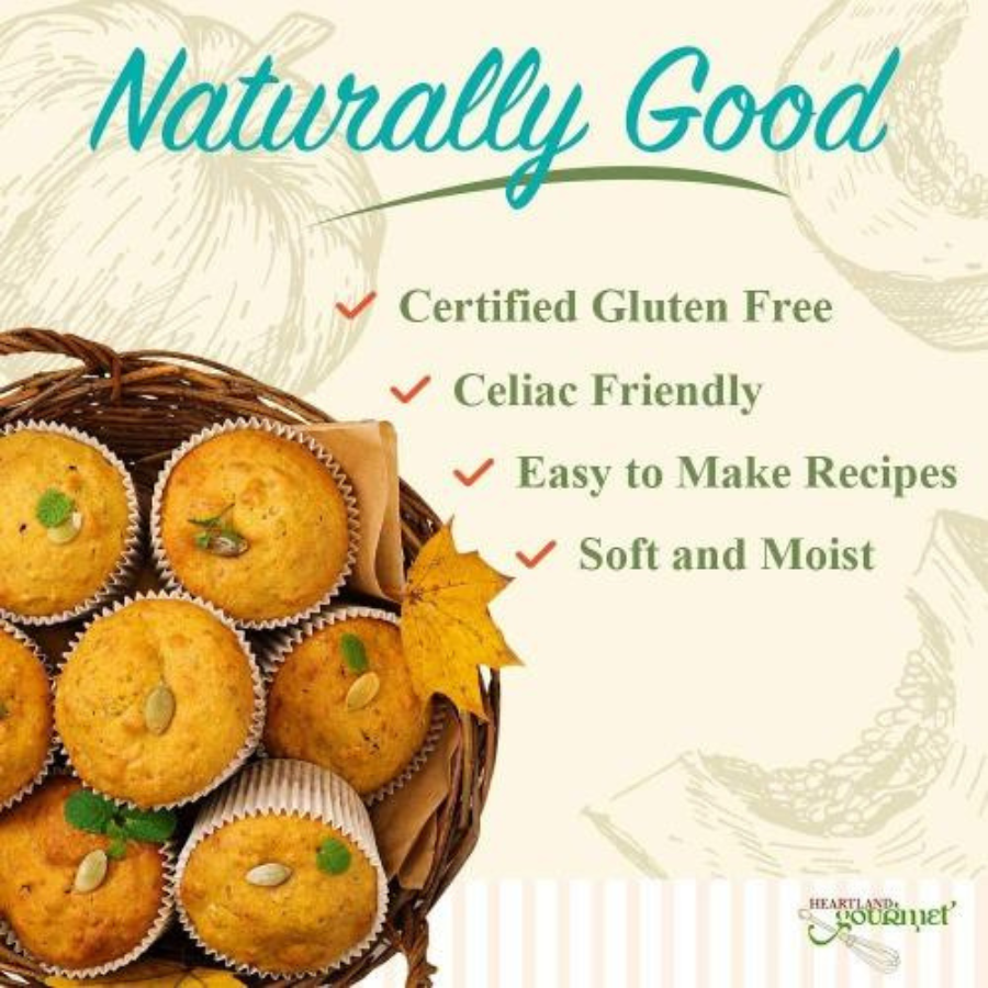 Gluten Free Pumpkin Bread Mix | Pack of 2 | Shipping Included | Pumpkin Spice | Wheat Free | Certified Gluten Free Facility | Fall Snack | 2028