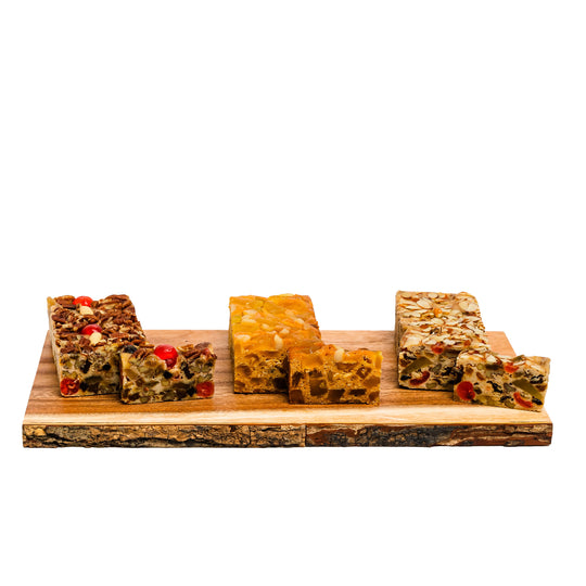 Heavenly Trio Fruitcake | Amaretto Fruitcake, Grandma's Fruitcake & Pineapple Macadamia Nut Cake | Three 1 lb Cakes | Beatrice Bakery