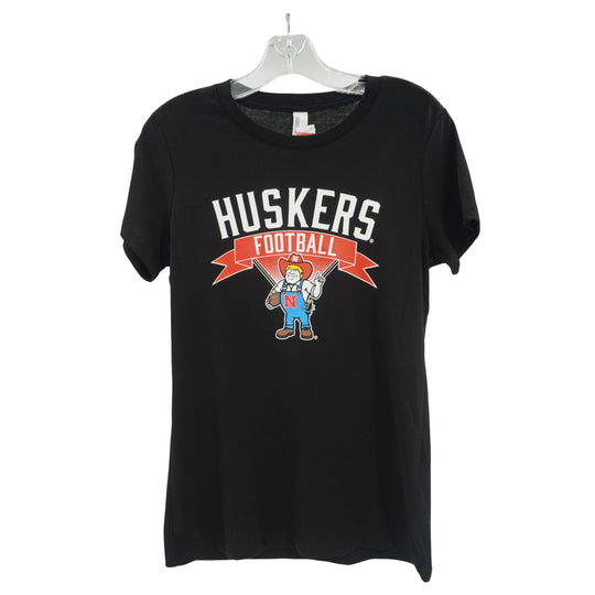 Herbie Husker Women's T-Shirt | Black | Multiple Sizes | Lou's Sporting Goods | 25N13DM104L
