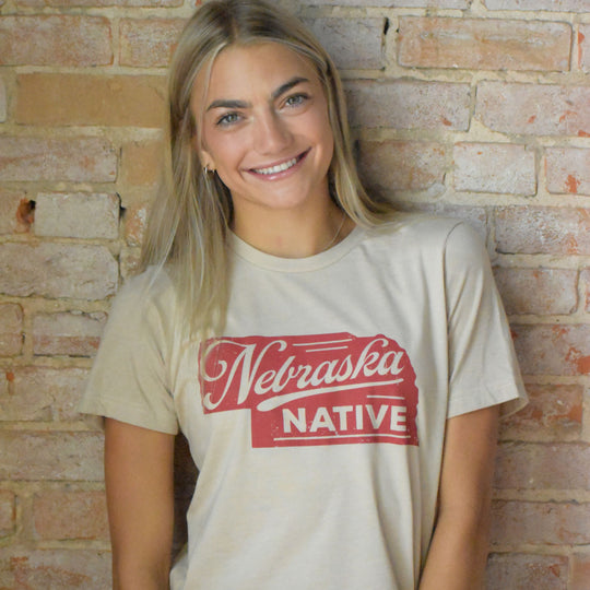 Nebraska Native T-Shirt | Multiple Sizes | The Hex + The Hive