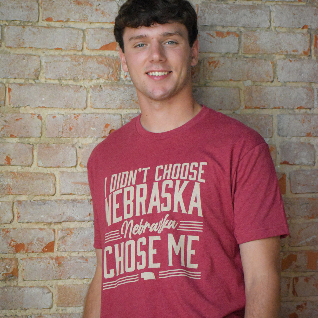 Nebraska Chose Me T-Shirt | Multiple Sizes | The Hex + The Hive