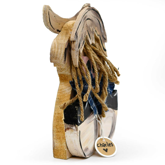 West Highland Cow Decoration | 5.5 X 7 | Rustic Wood Decoration | Multiple Designs | The Painted Attic