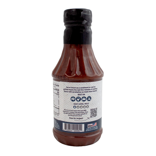 Haugwaush Natural BBQ Sauce 19 oz | Pack of 2 | Gluten Free | Hickman's Fat Boy BBQ