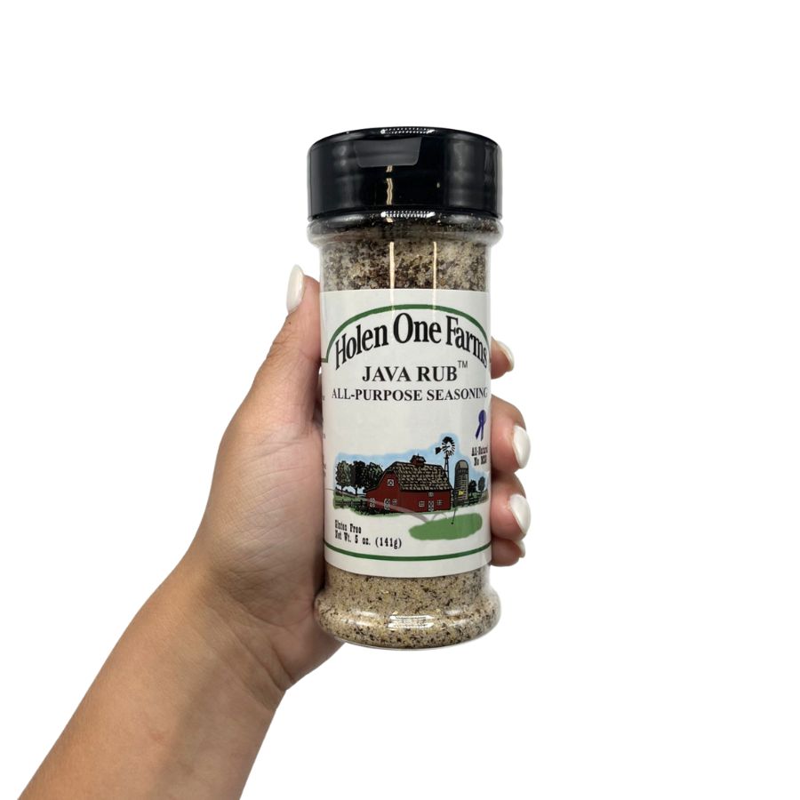 Java Rub and Seasoning | All Purpose Seasoning | Nebraska Spice | Grilling and Cooking | No MSG | 5 oz. Bottle | Pack of 12 | Shipping Included