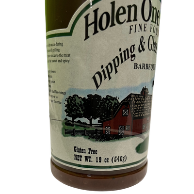 Barbecue Dipping & Glazing Sauce | 19 oz. Bottle | Sweet and Tangy Sauce | Vinegar-Based | No MSG | Gluten Free | Pasta Dressing | Dipping Sauce | Pack of 6 | Shipping Included