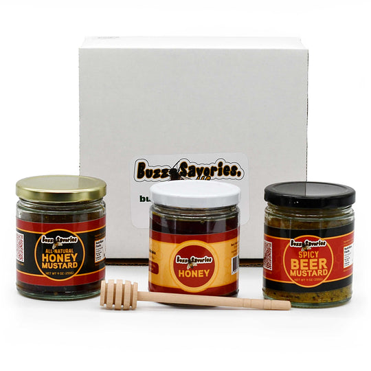 Honey Mustard & Honey Bundle | 9 oz | Buzz Savories, LLC
