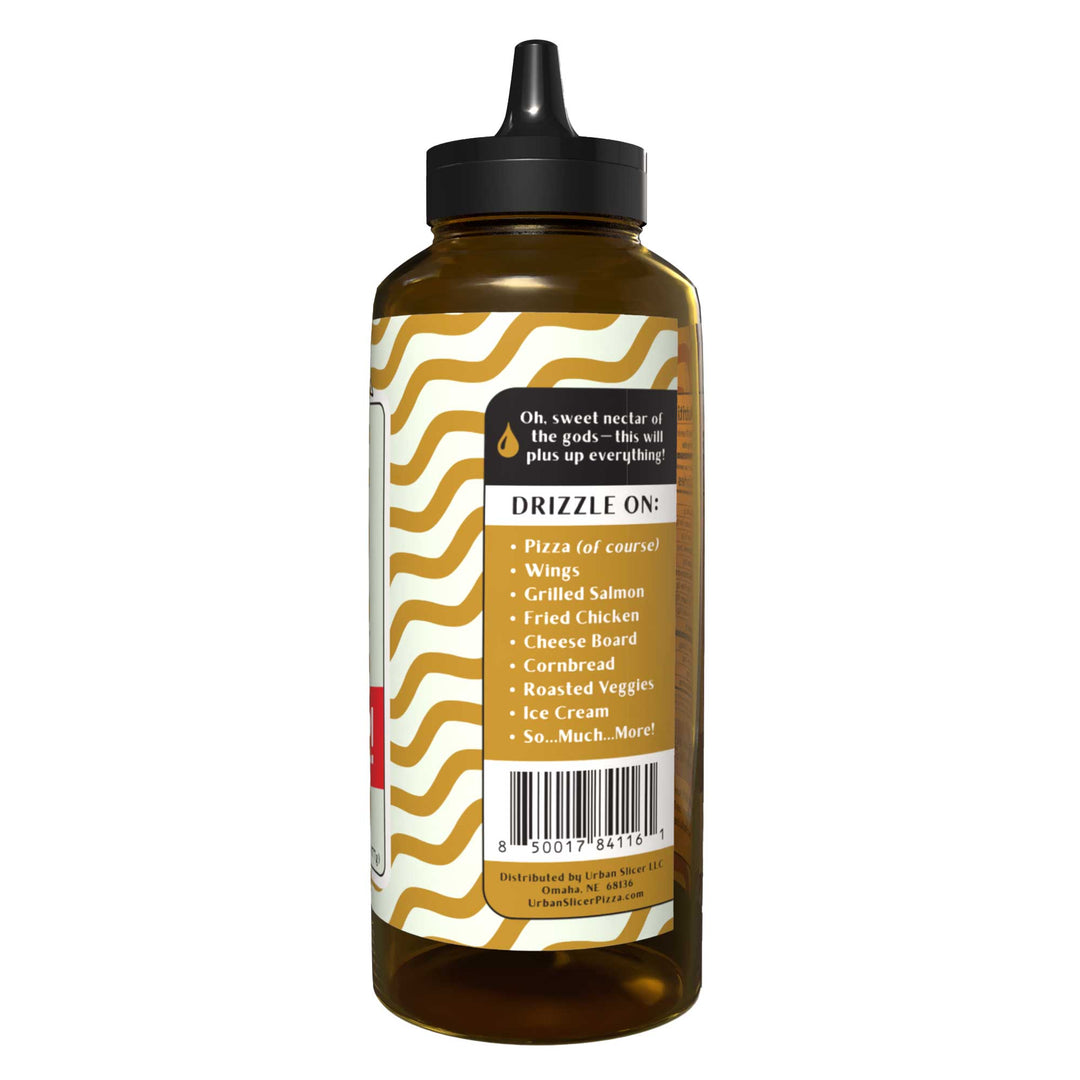Hot Honey Drizzler | 16.8 oz | Urban Slicer Pizza Worx
