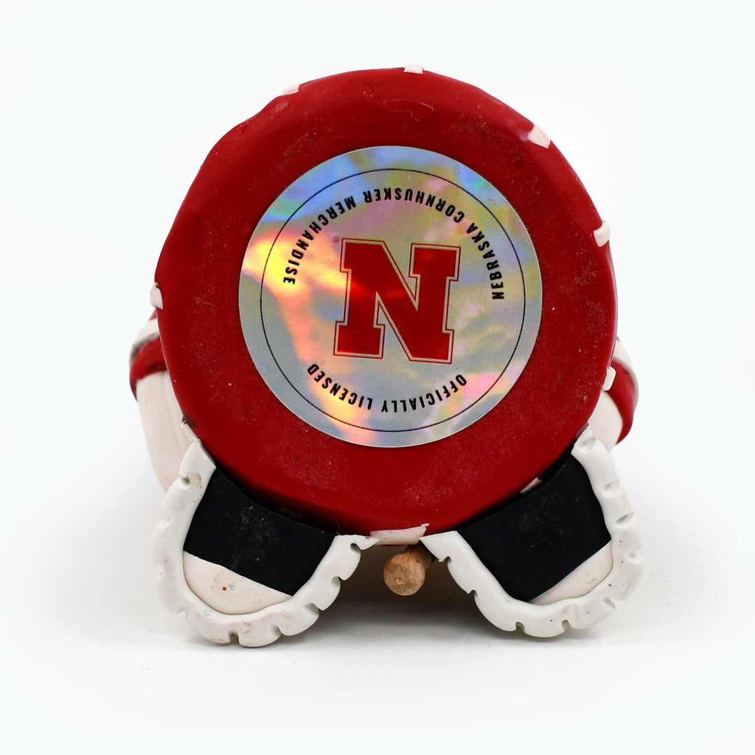 Husker Baseball Gnome Figurine | Clay Art Originals
