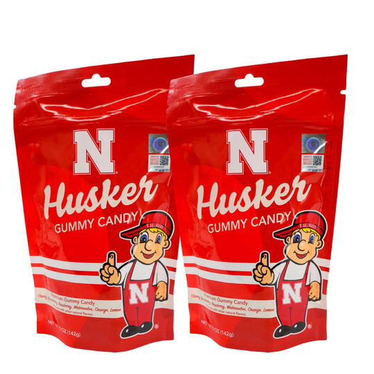 Husker Gummy Candy | Pack of 2 | 5 oz | Sprinkk