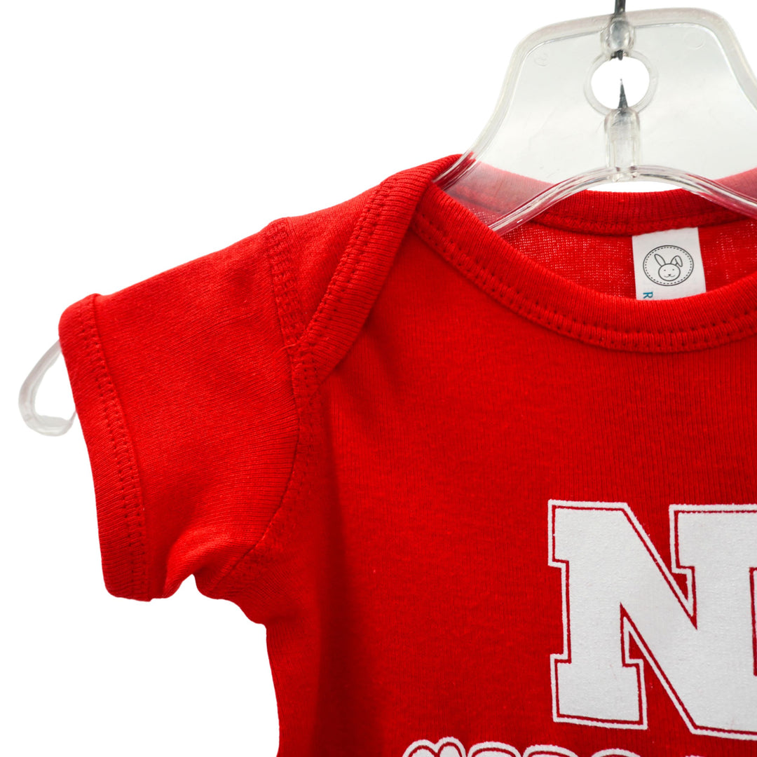 Nebraska Huskers N Onesie | Red | Multiple Sizes | Lou's Sporting Goods | 25N5IC