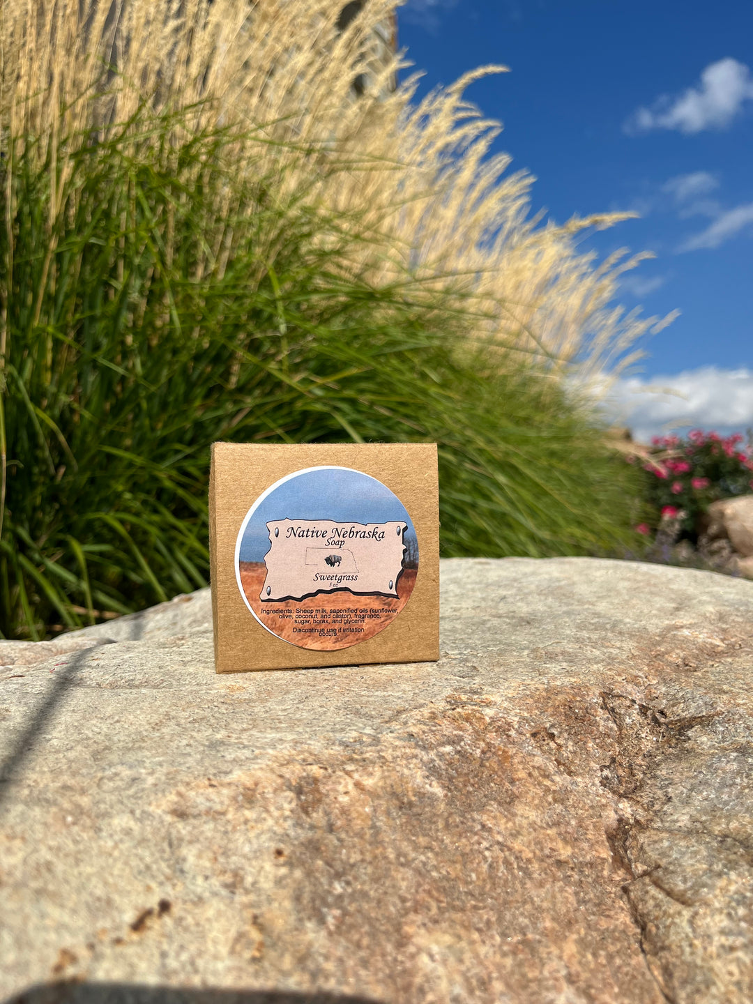 Native Nebraska Soap | Bar Soap | Sheep Milk Soap | Multiple, Fresh Scents | Exfoliating | Cleansing | All Natural | Soothing