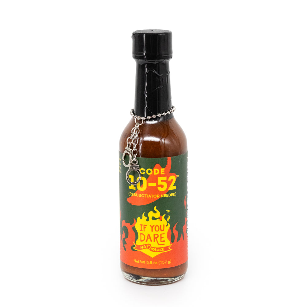 Hot Sauce | Pack of 3 | Code 10-52 | Resuscitator Needed | 5.5 oz. | Extreme Heat | Endless Possibilities | Authentic Nebraska Hot Sauce | Made With Fresh Ingredients | Perfect Sauce for Spice Lovers