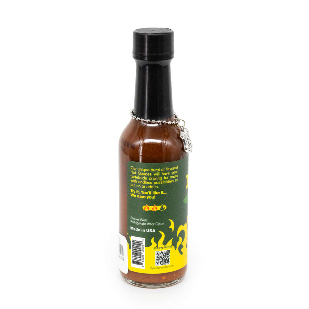 Hot Sauce | Code 10-53 | Man Down | 5.5 oz. | Hot Spice Level | Delicious On Wings, Pizza, Hamburgers, Tacos, and Everything Else | Made in Nebraska | Authentic | Made With Real Ingredients | Adds A Kick To Any Meal