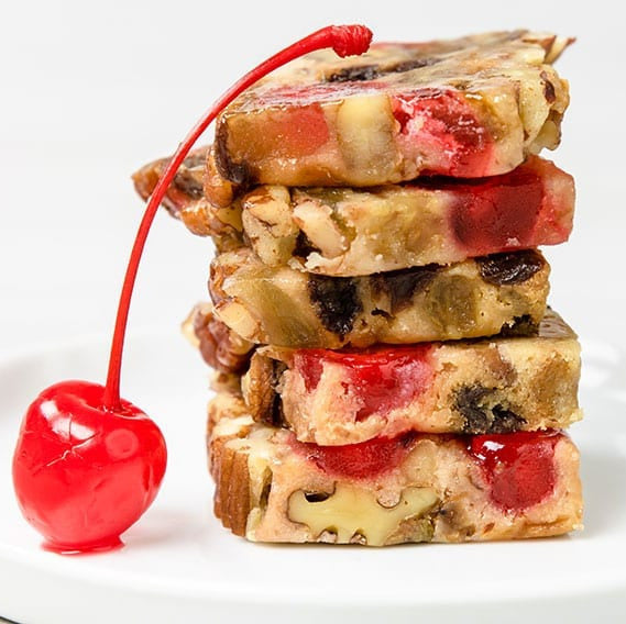 SALE | Grandma's Fruitcake Slices | 22 Slices | 18 oz | Beatrice Bakery