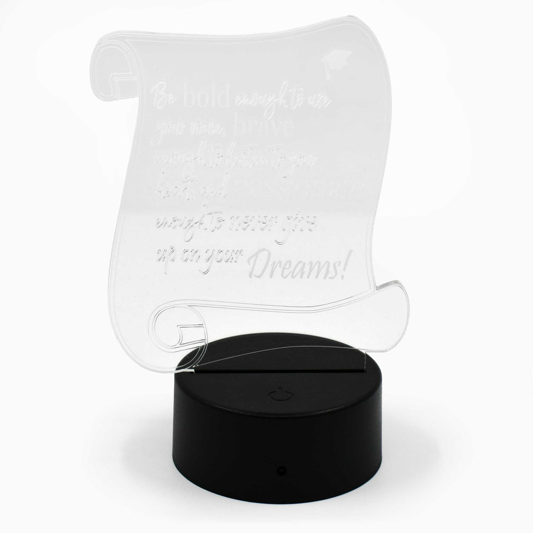 Inspirational LED Lighted Plaque | Multiple Sayings | Glowing Creation