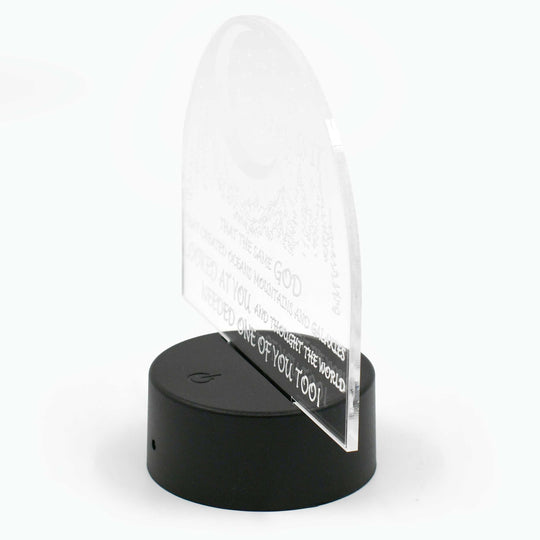 Inspirational LED Lighted Plaque | Multiple Sayings | Glowing Creation