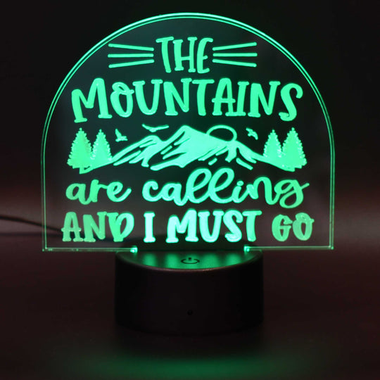 Inspirational LED Lighted Plaque | Multiple Sayings | Glowing Creation
