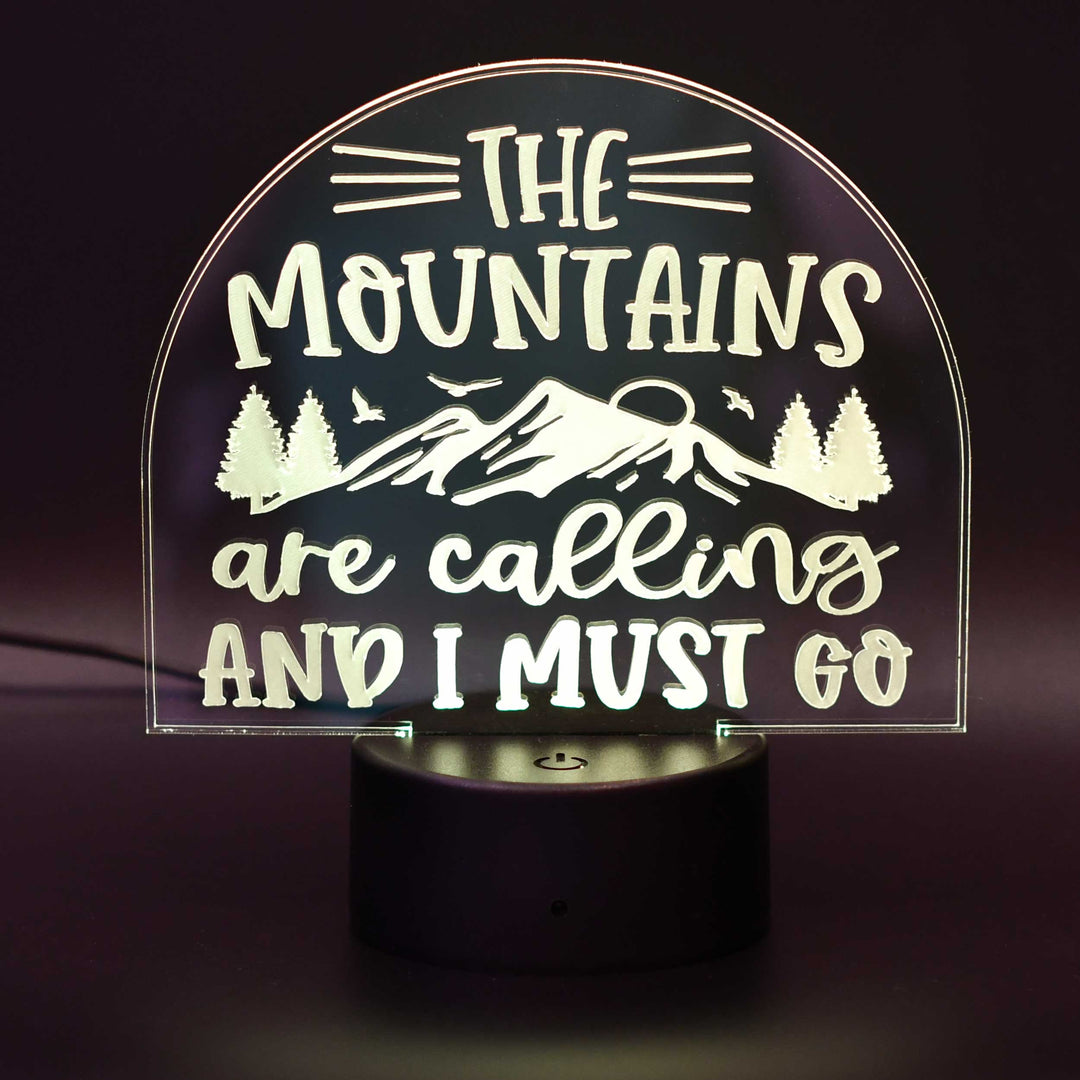 Inspirational LED Lighted Plaque | Multiple Sayings | Glowing Creation