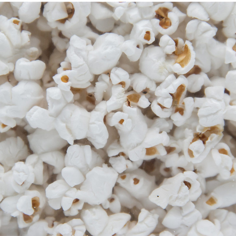 Family Size White Butterfly Popped Popcorn | 20 oz. Bag | Fresh Taste | Light and Fluffy Popped Kernels | Healthy, Quick Snack | Convenient | Suitable For Any Occasion | Salty and Buttery Flavor | Nebraska White Popcorn | 2 Pack | Shipping Included