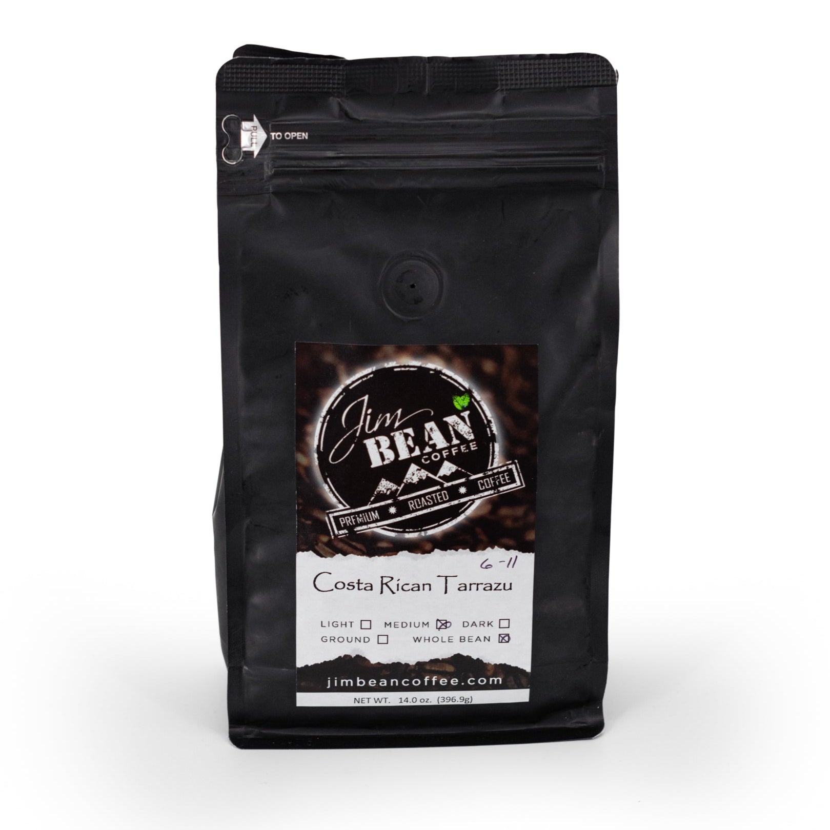 Costa Rican Tarrazu Whole Bean Coffee
