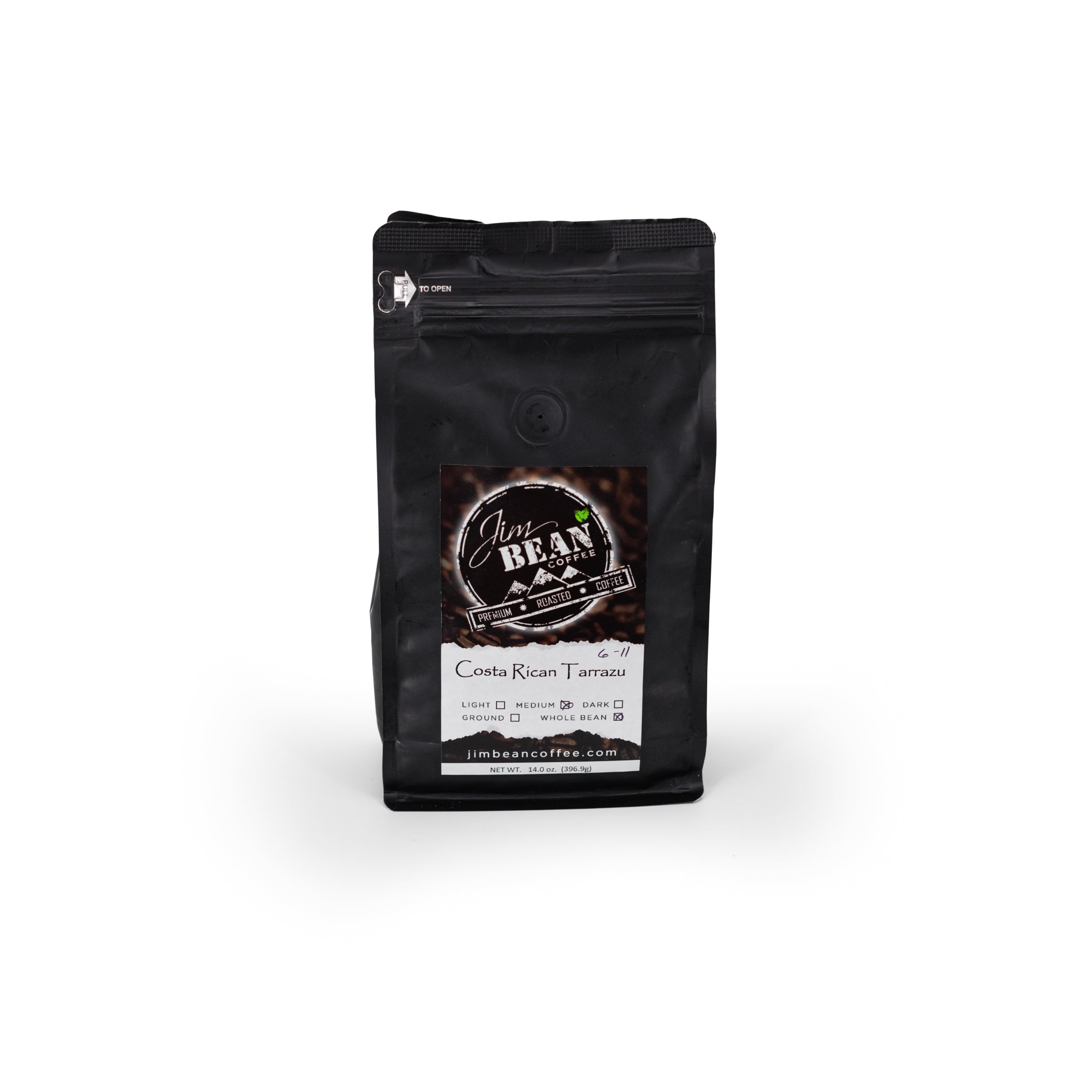 Costa Rican Tarrazu Whole Bean Coffee