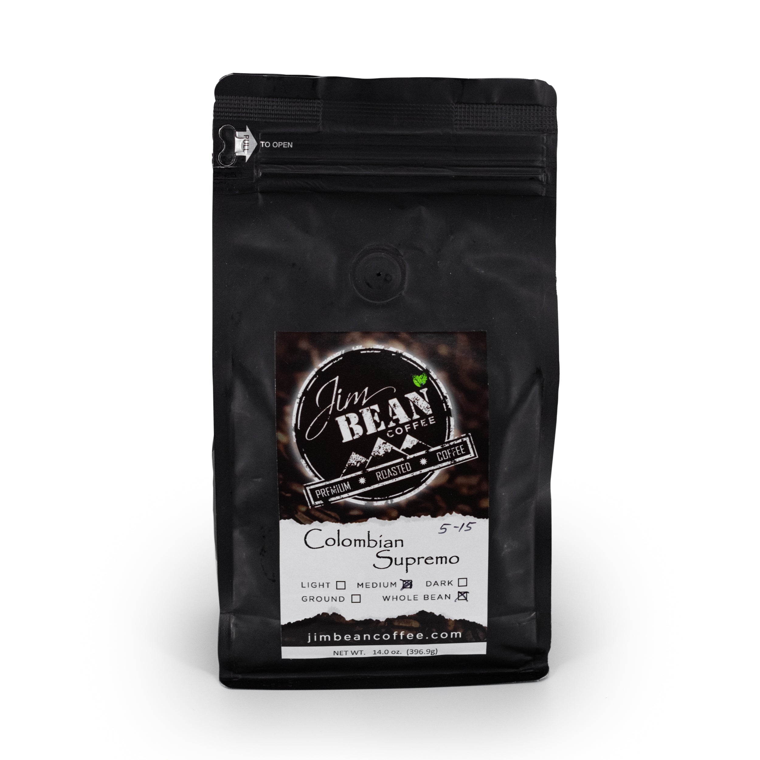 Colombian Supremo Whole Bean Coffee