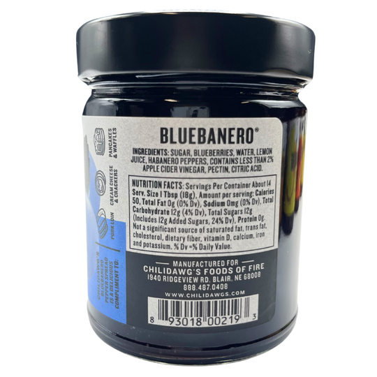 Bluebanero Ingredients and Nutrition Facts