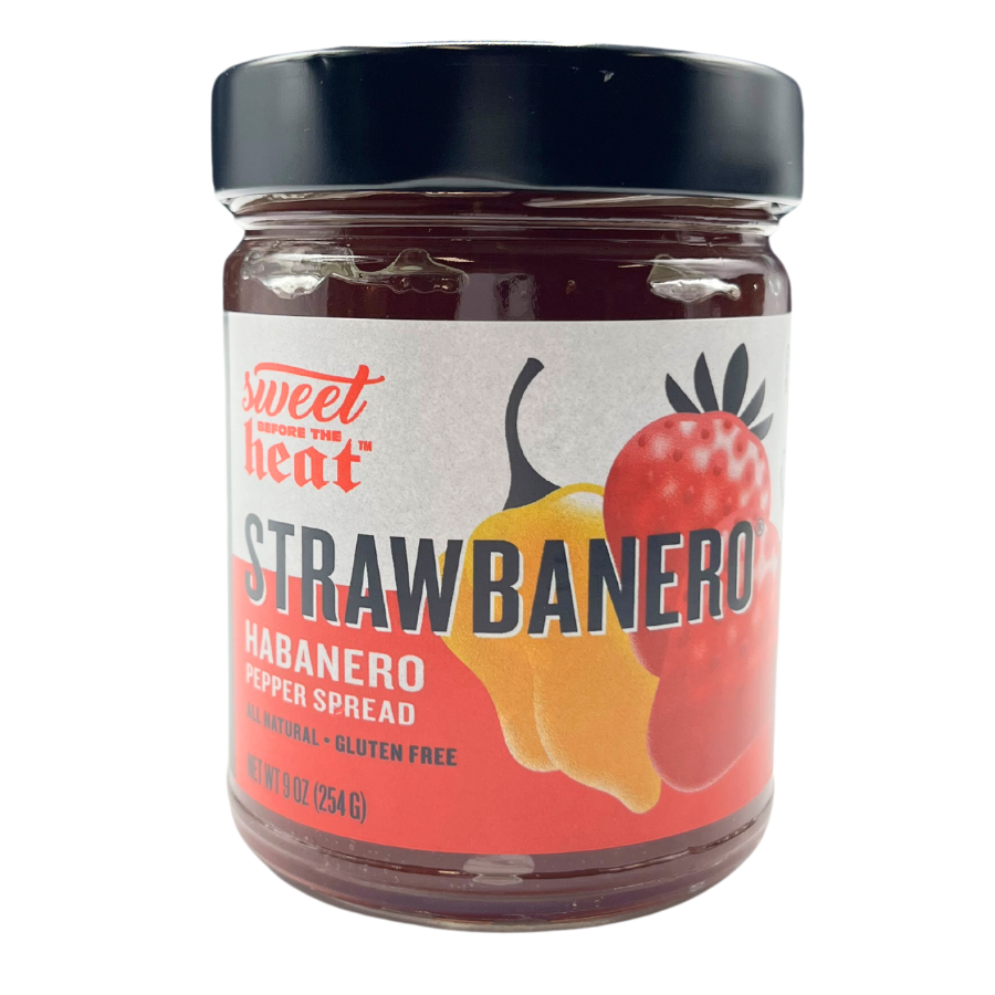 Strawbanero Habanero Pepper Spread 9 oz. 