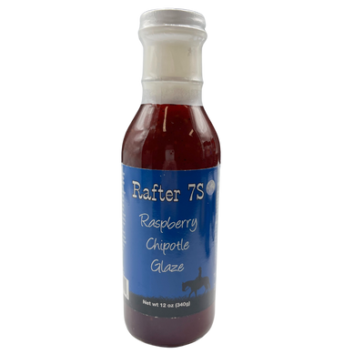 Raspberry Chipotle Glaze | 12oz Bottle | Made With The Finest Chipotle Peppers Blended With Real Raspberries | Smoky Flavor | Try Over Cream Cheese Or Mix With Sour Cream For A Dip | Used As A Delicious Cheesecake Topping