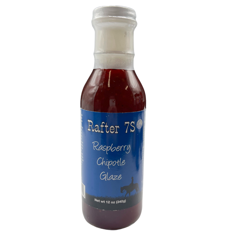 Raspberry Chipotle Glaze | 12oz Bottle | Made With The Finest Chipotle Peppers Blended With Real Raspberries | Smoky Flavor | Try Over Cream Cheese Or Mix With Sour Cream For A Dip | Used As A Delicious Cheesecake Topping