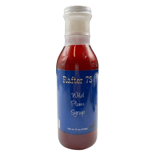 SALE CLOSE DATED | Wild Plum Syrup | 12 oz | Rafter 7S