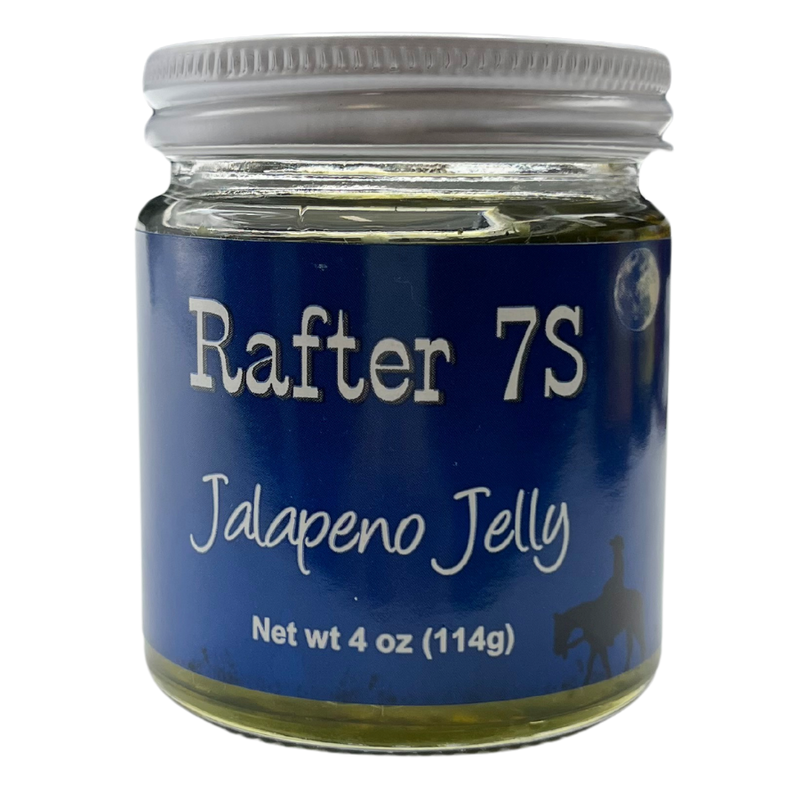Jalapeno Jelly | 4 oz. Jar | All Natural Ingredients | No Preservatives | Add A Kick To Your Favorite Dip Or Protein Glaze | Mild Spiciness | Perfect Amount Of Spice | Nebraska Handcrafted Jelly