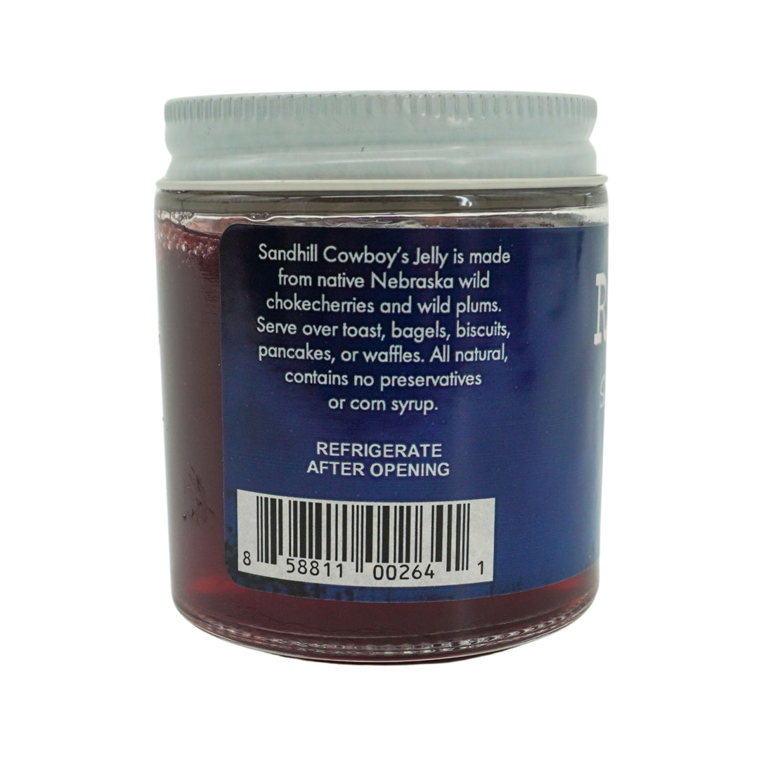 Sandhill Cowboy Jelly | Wild Plum and Chokecherry Jelly | 4 oz |  Rafter 7S