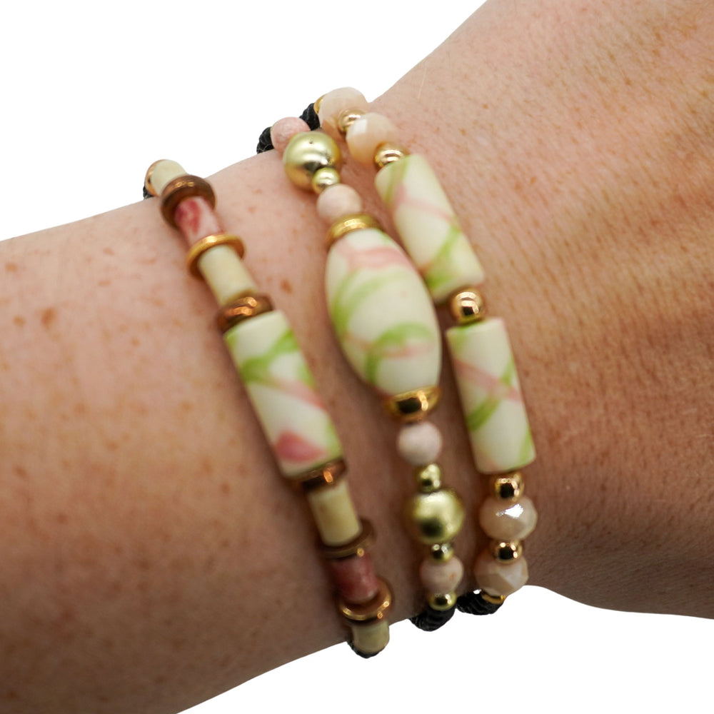 Memory Wire Bracelet Set | 3 Pack | One Size Fits All | Knots Bout U2