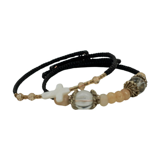 Memory Wire Bracelet Set | 2 Pack | One Size Fits All | Knots Bout U2