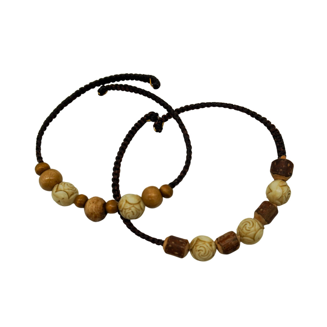 Memory Wire Bracelet Set | 2 Pack | One Size Fits All | Knots Bout U2