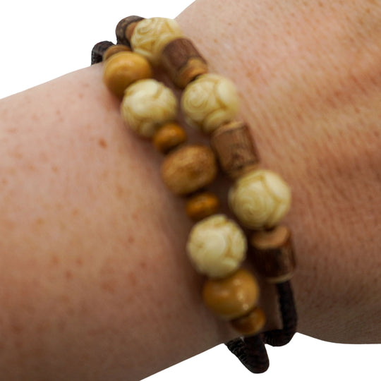 Memory Wire Bracelet Set | 2 Pack | One Size Fits All | Knots Bout U2