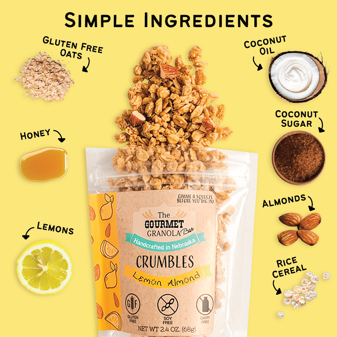 Crumbles Variety Pack -  Top 4 flavors | The Gourmet Granola