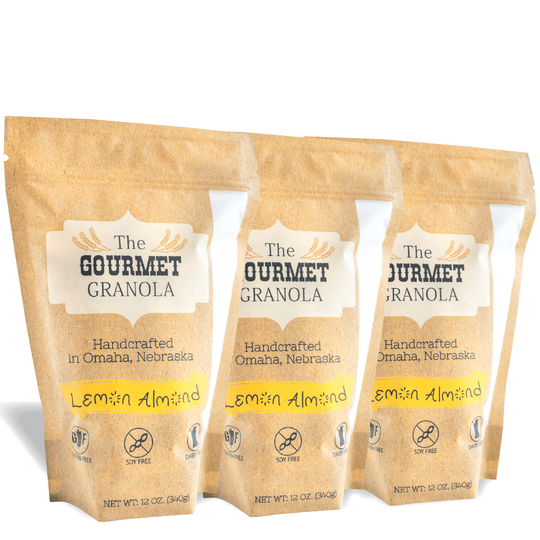 Lemon Almond Granola | The Gourmet Granola