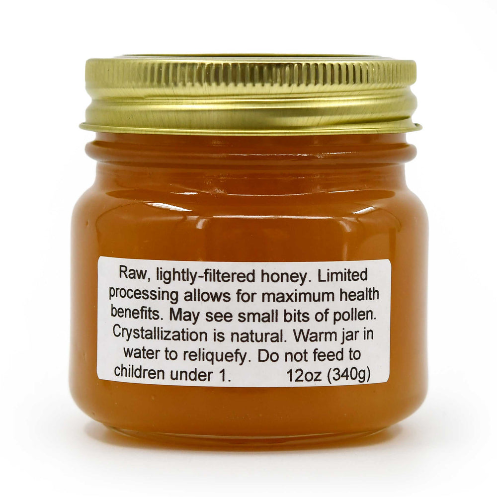 All Natural Raw Honey | 12 oz | Lance Honey Farms