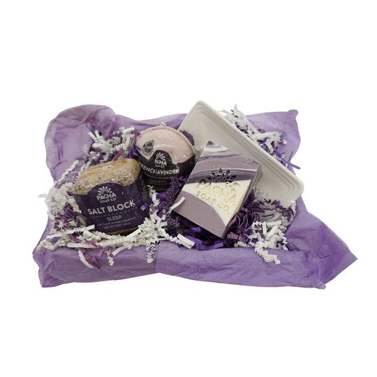 French Lavender Spa Gift Set | The Basket Case