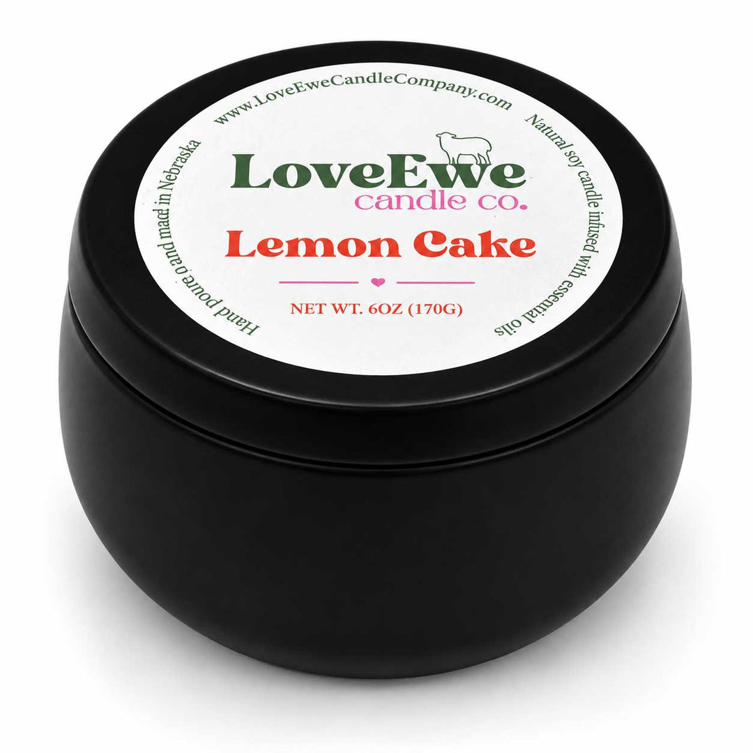 Love Ewe Lemon Cake Candle