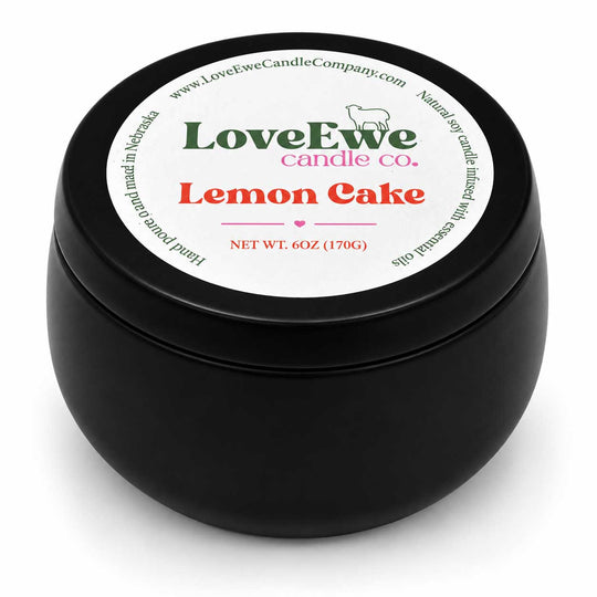 Love Ewe Lemon Cake Candle