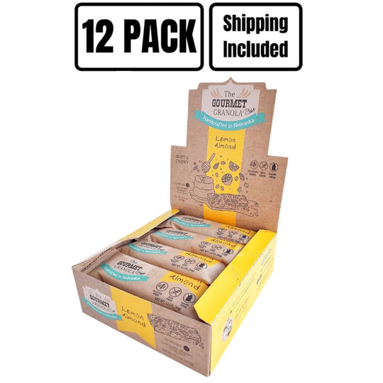 Lemon Almond Granola Bar 12 Pack