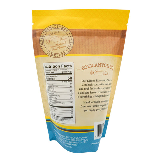 Product packaging with a focus on the label and branding details.