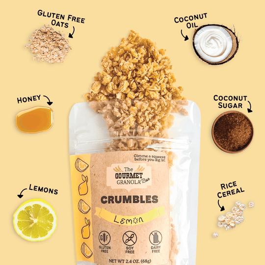 Lemon Crumbles | The Gourmet Granola