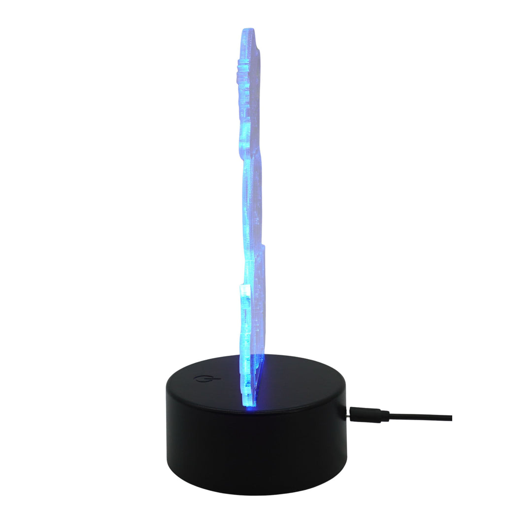 Halloween Theme LED Lighted Plaque | Multiple Sayings | Glowing Creation