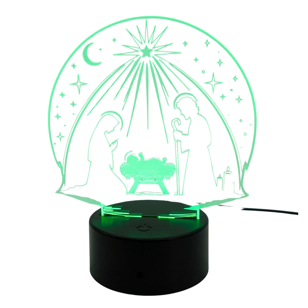 Christmas Theme LED Lighted Plaque | Multiple Sayings | Glowing Creation